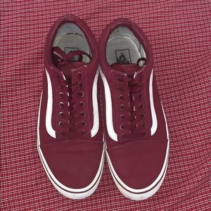 Maroon Old Skool Vans
